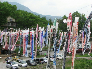 横瀬の鯉のぼり